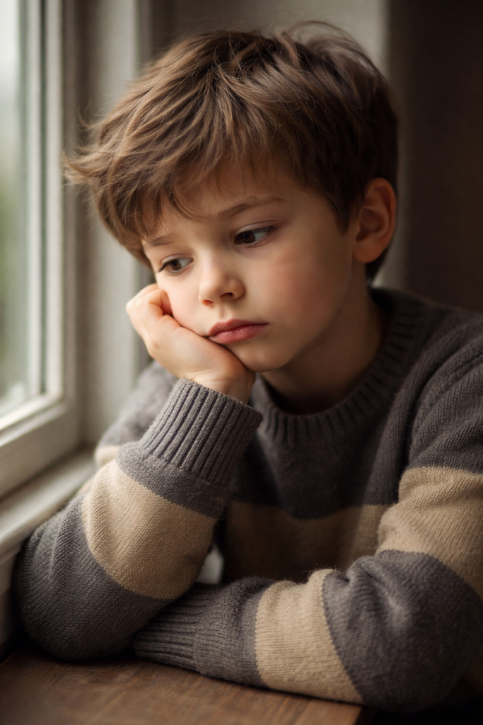 niño triste acoso escolar